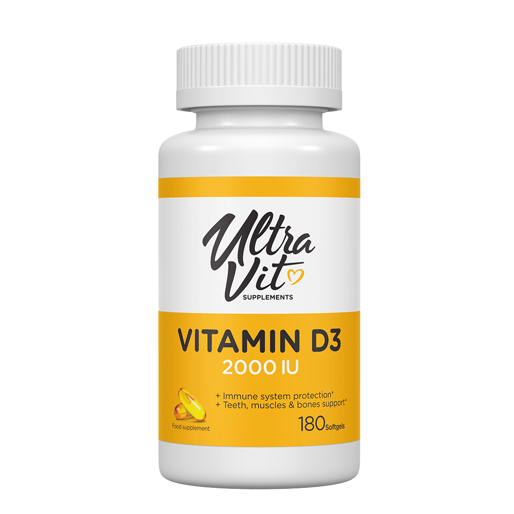 Vplab Nutrition Ultravit Vitamin D3 2000 IU Vplab Nutrition & Vitamins