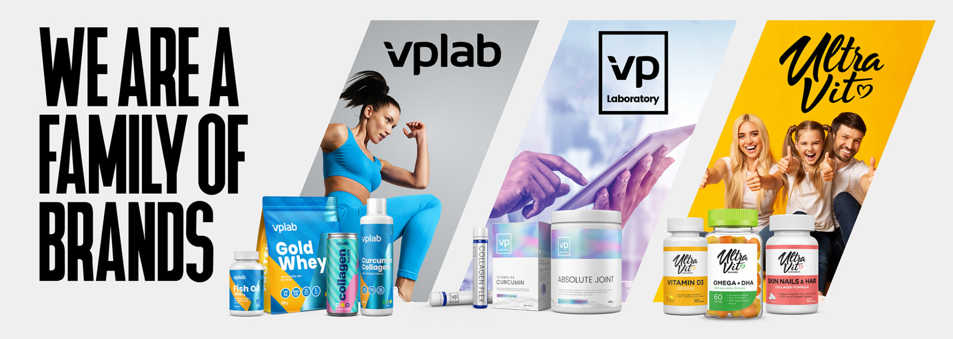 VPLAB, VP Laboratory un UltraVit zīmolu saime