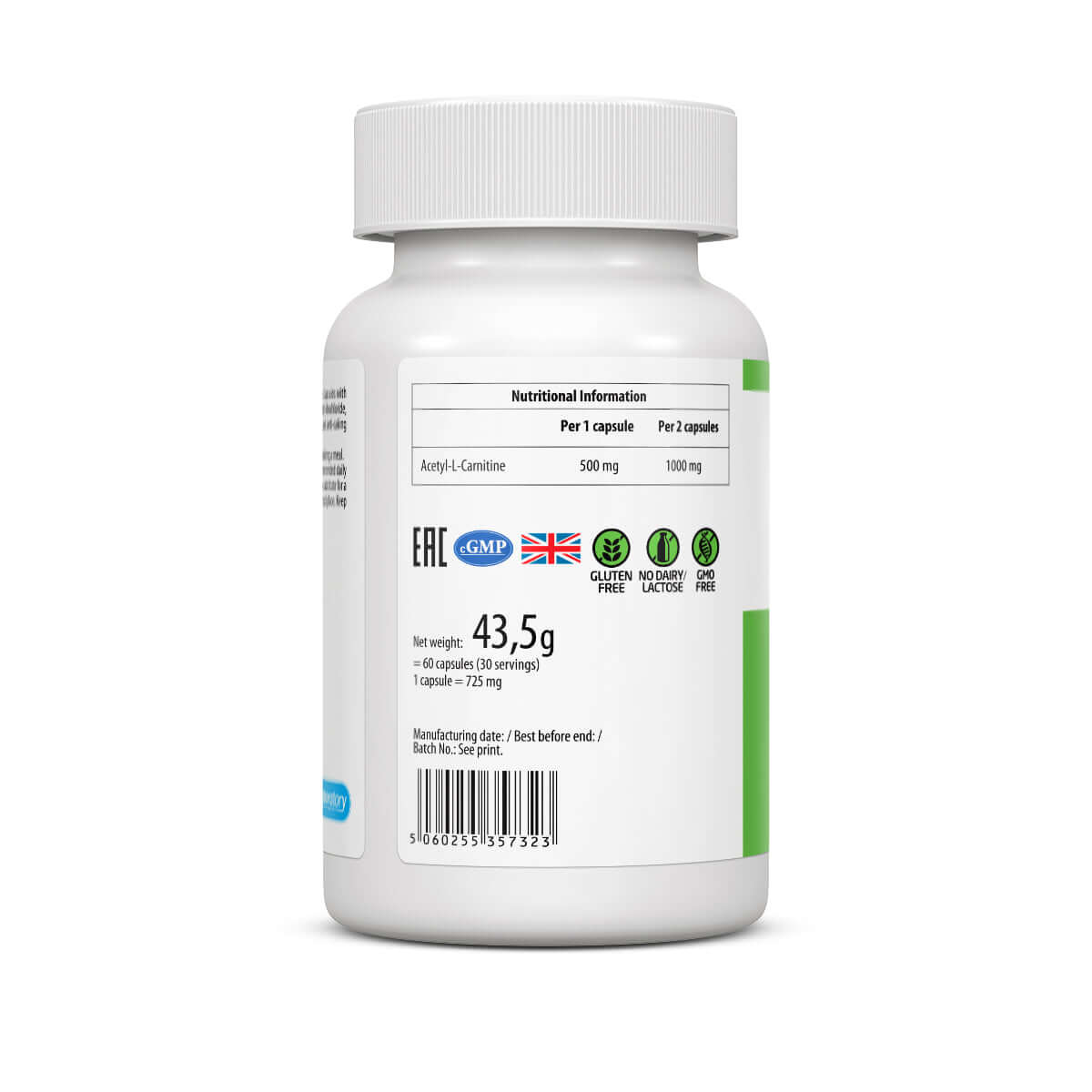 Vplab Nutrition | Ultravit Acetyl L-Carnitine for Energy and Focus Vplab Nutrition | Ultravit Acetyl L-Carnitine for Energy and Focus